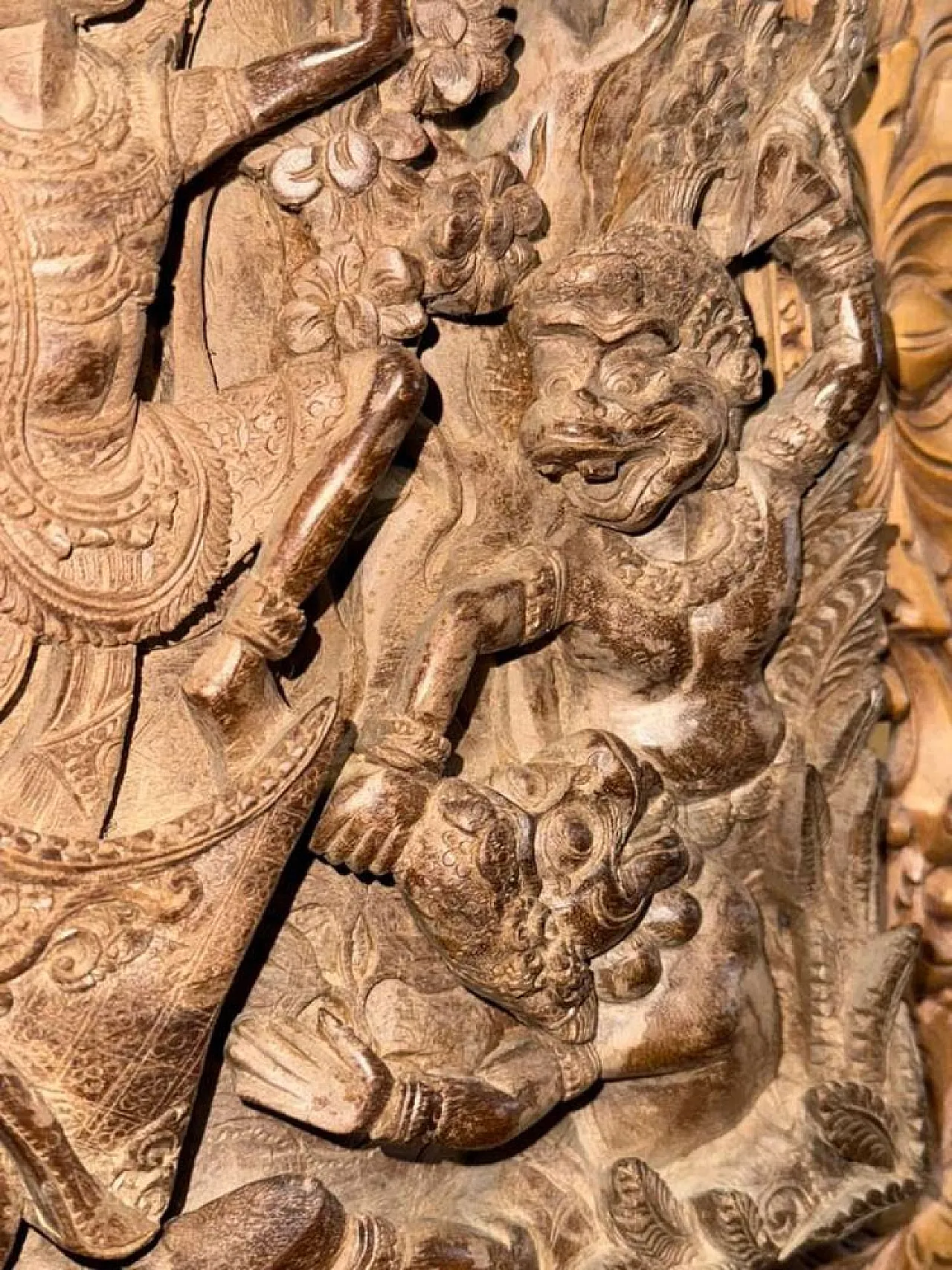 Indonesian artist, Ramayana relief Bali, 19th century 4
