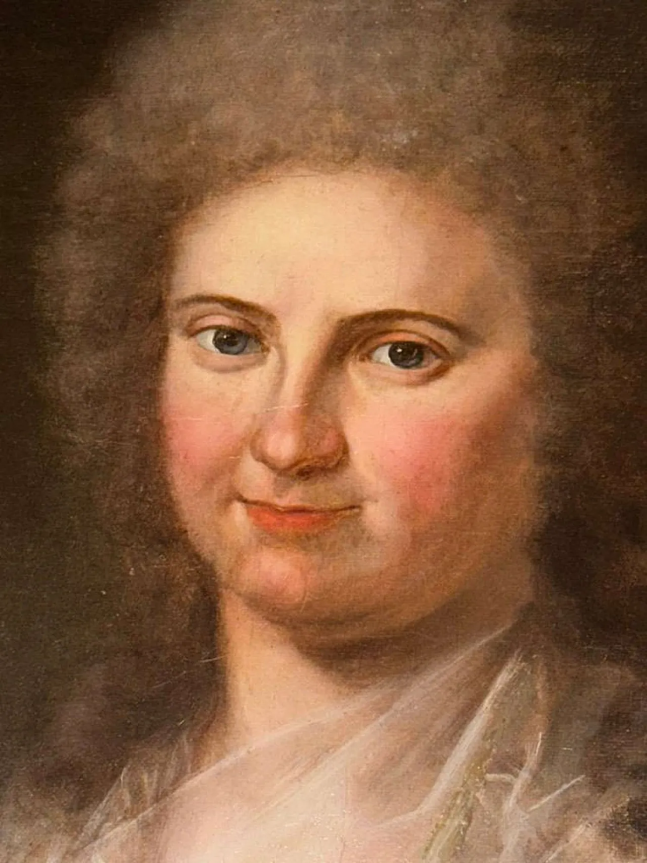 Portrait of a young Rococo woman, Central European school 18th century 4