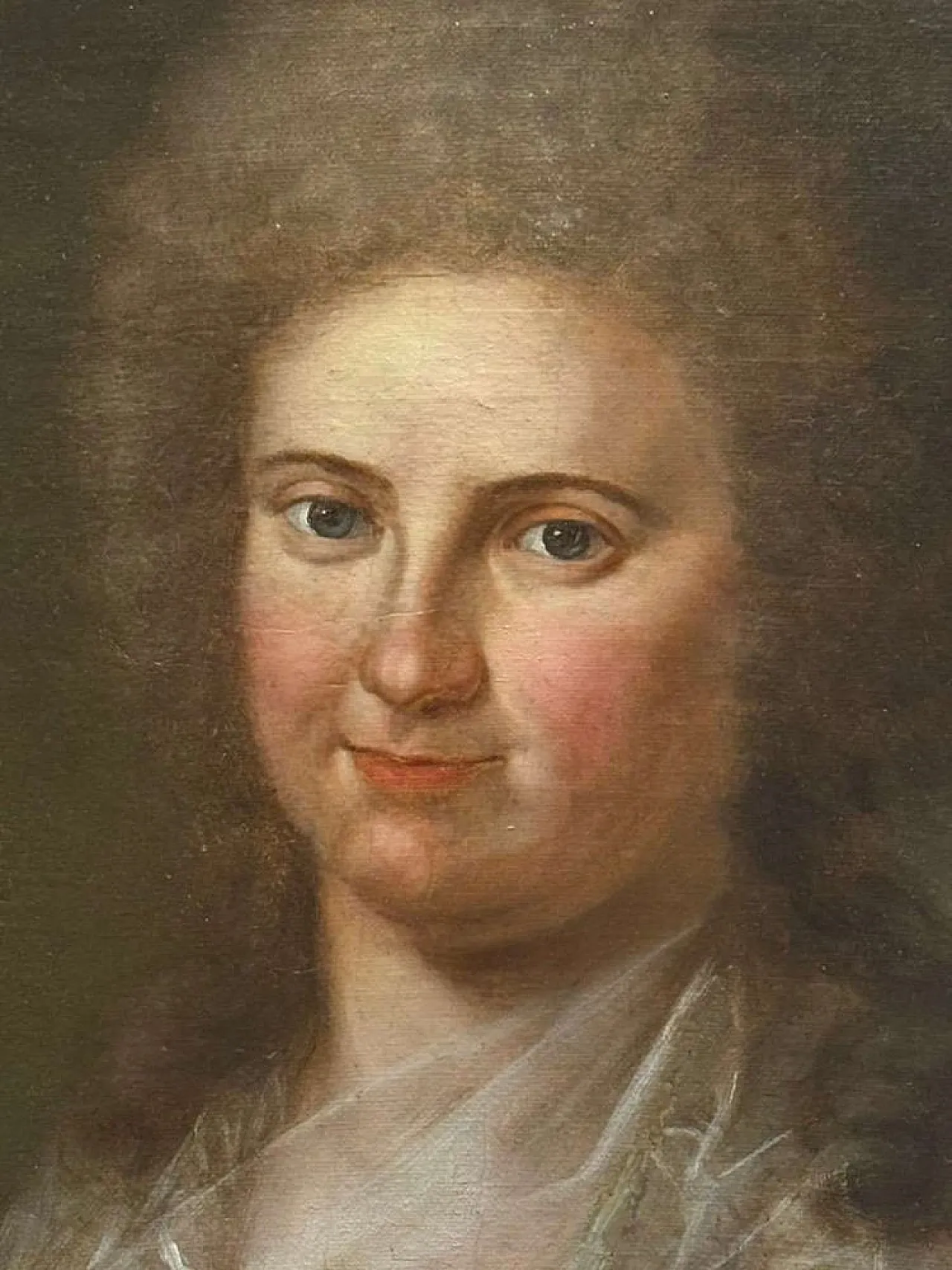 Portrait of a young Rococo woman, Central European school 18th century 7