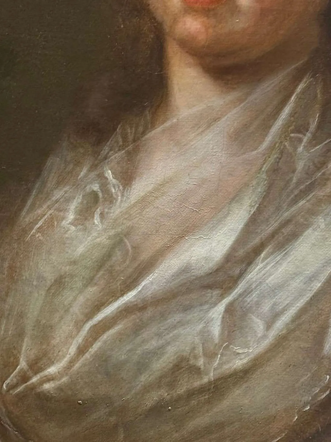 Portrait of a young Rococo woman, Central European school 18th century 8
