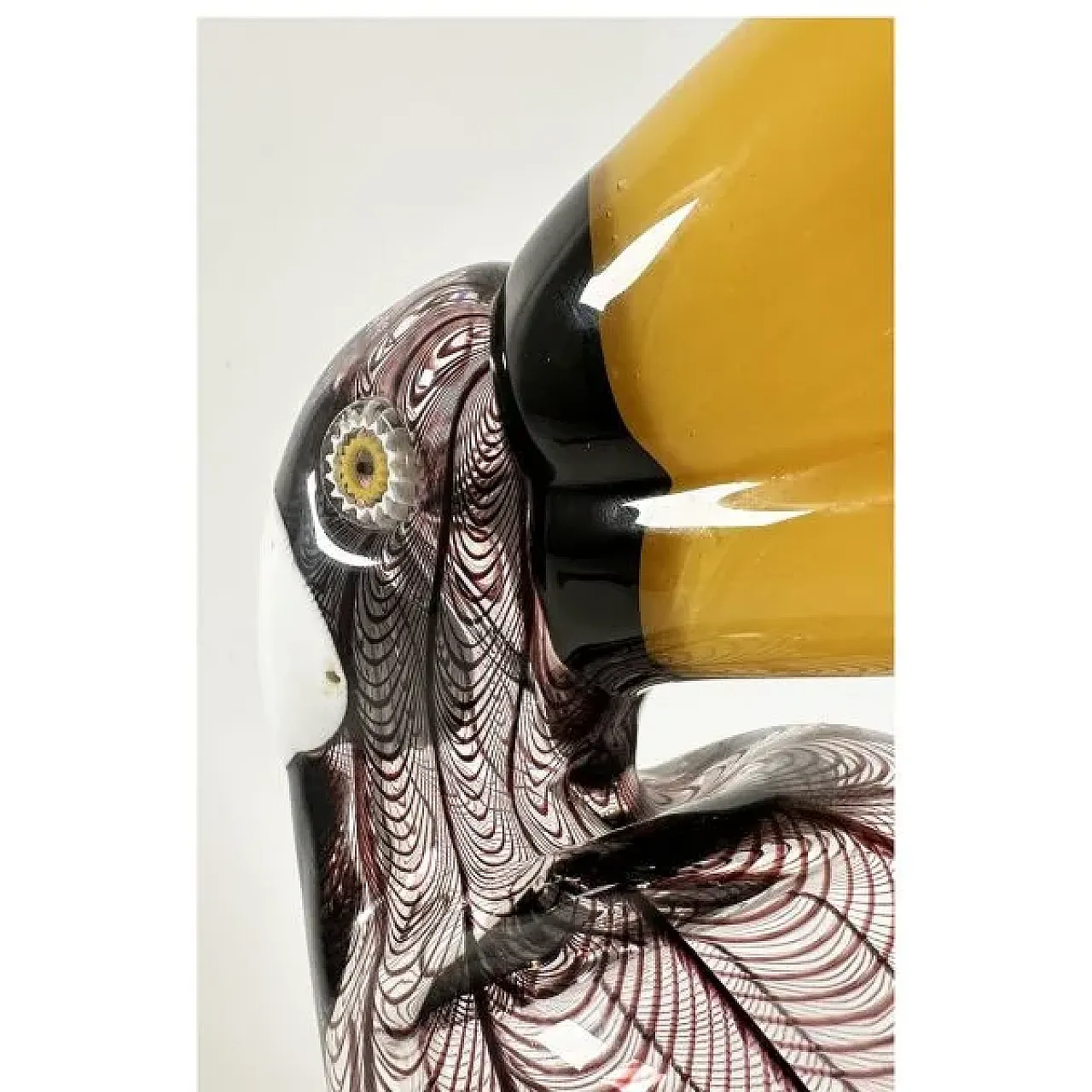 Licio Zanetti's blown glass toucan, 1970s 5