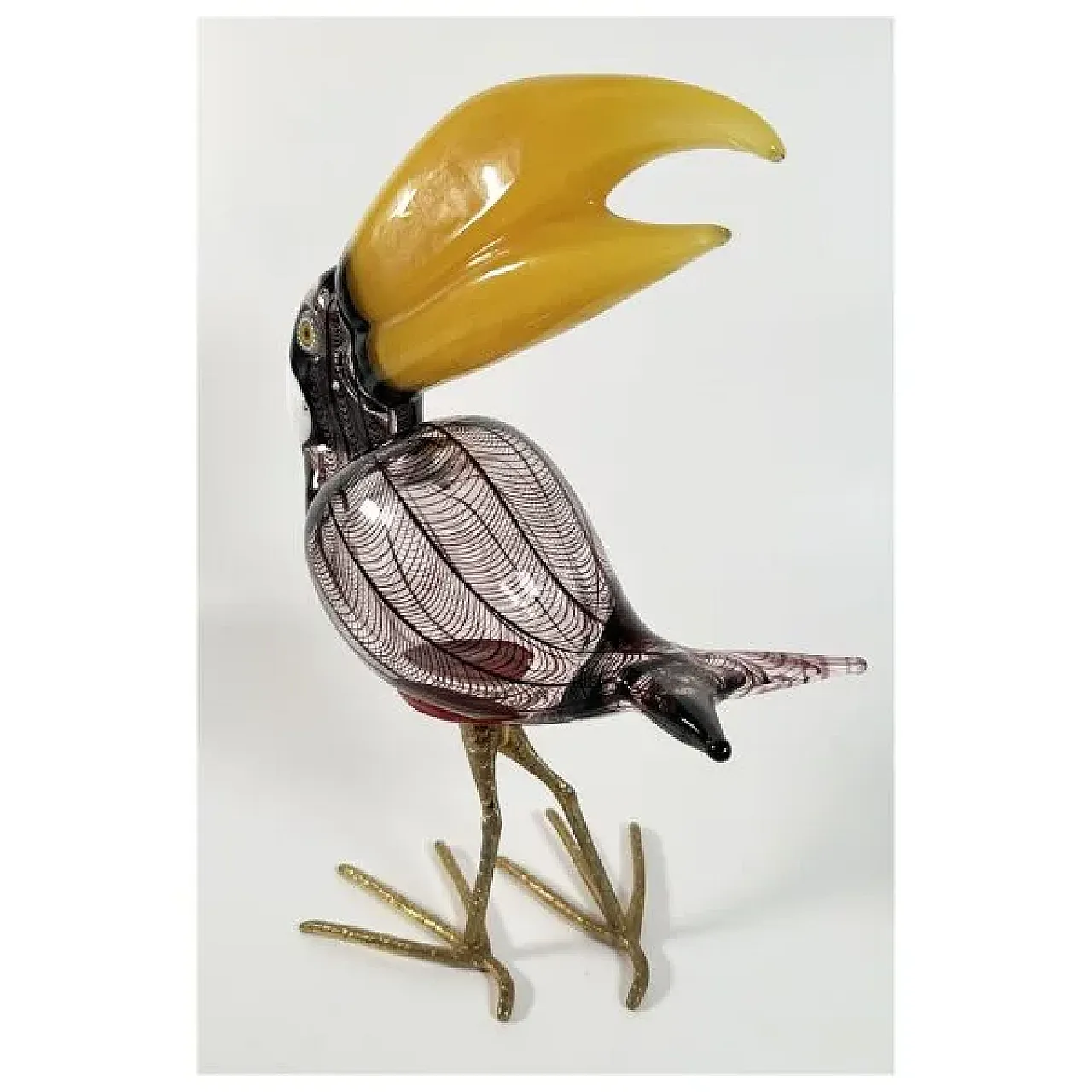 Licio Zanetti's blown glass toucan, 1970s 6