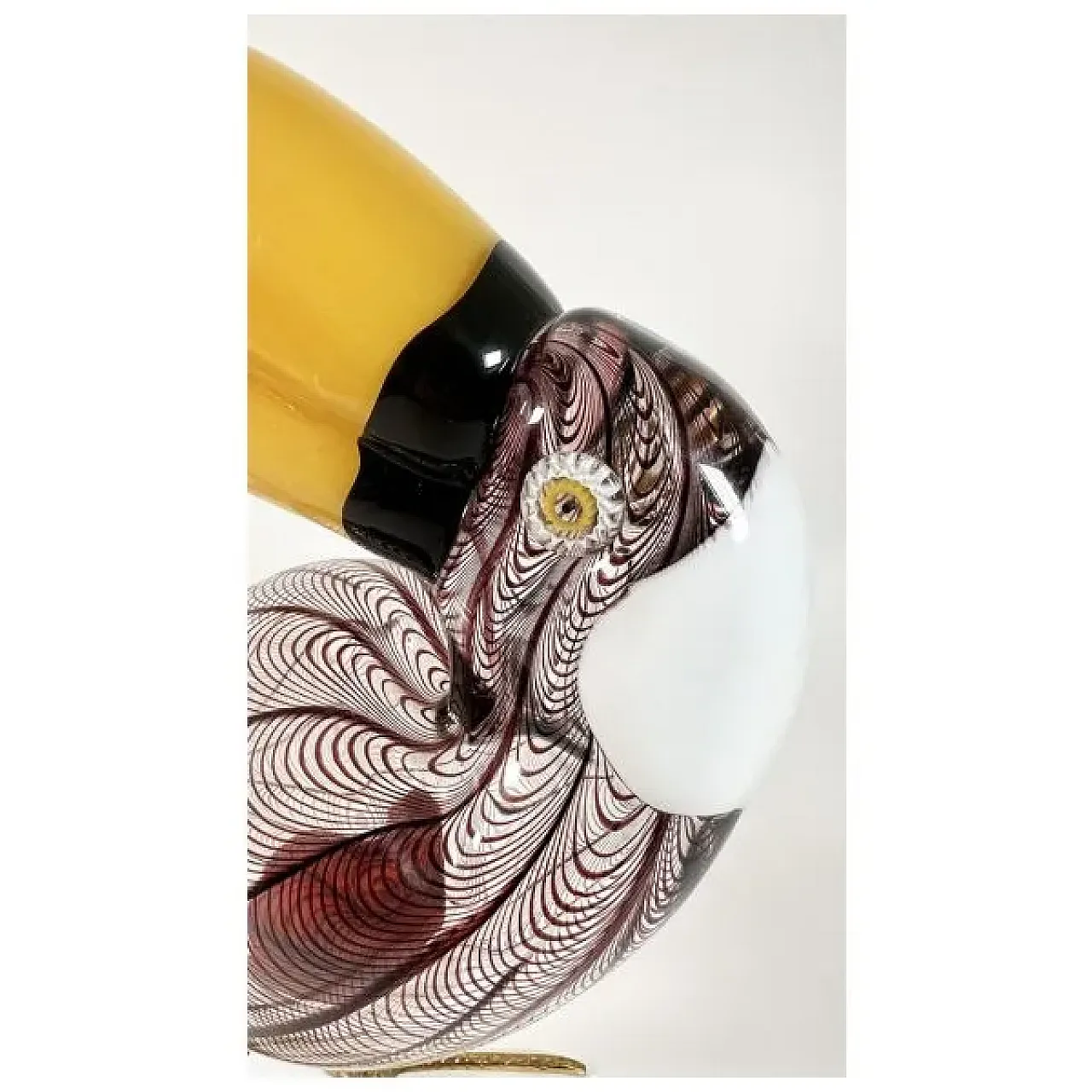 Licio Zanetti's blown glass toucan, 1970s 9
