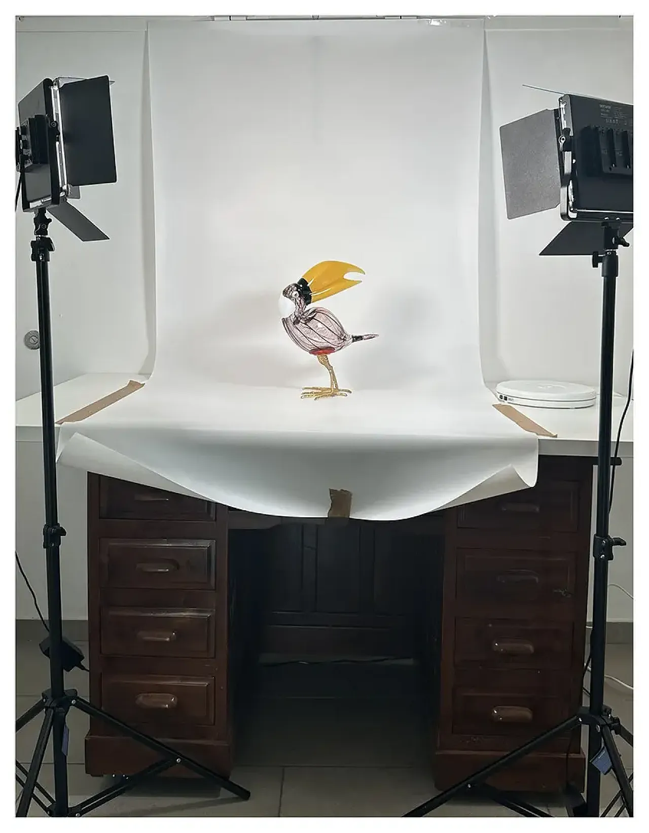 Licio Zanetti's blown glass toucan, 1970s 10