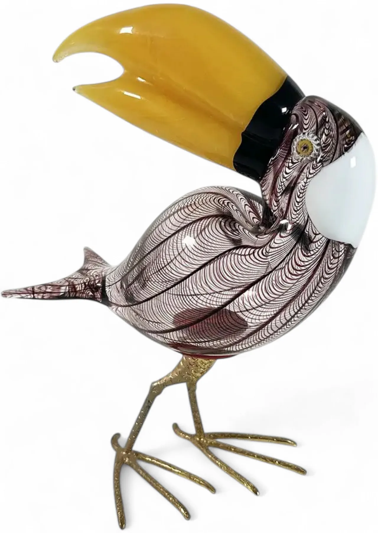 Licio Zanetti's blown glass toucan, 1970s 11