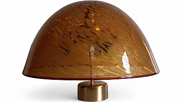 La Murrina 5-light amber cup chandelier, 20th century