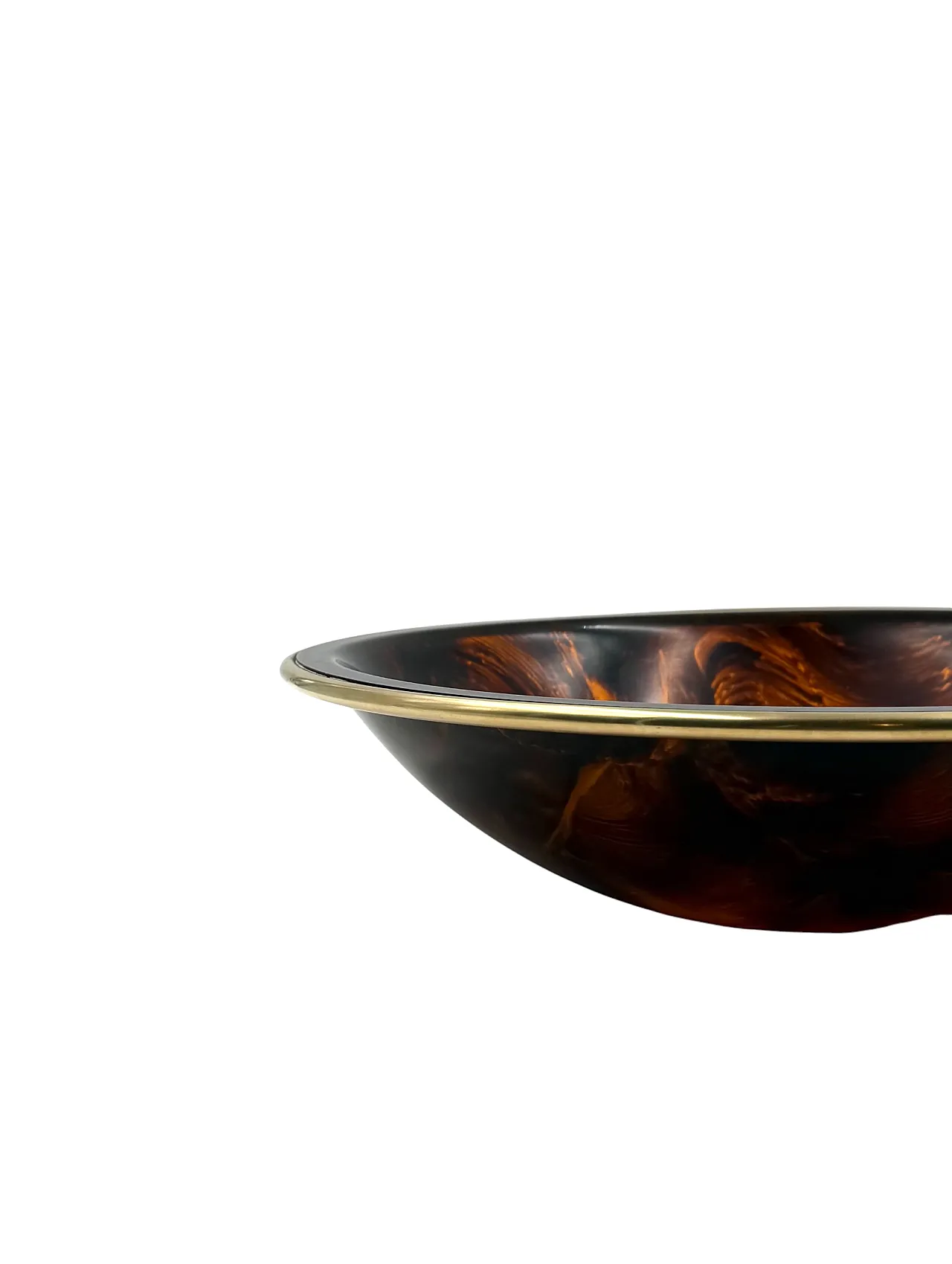 Brass and Lucite centrepiece, Italy 1970 5