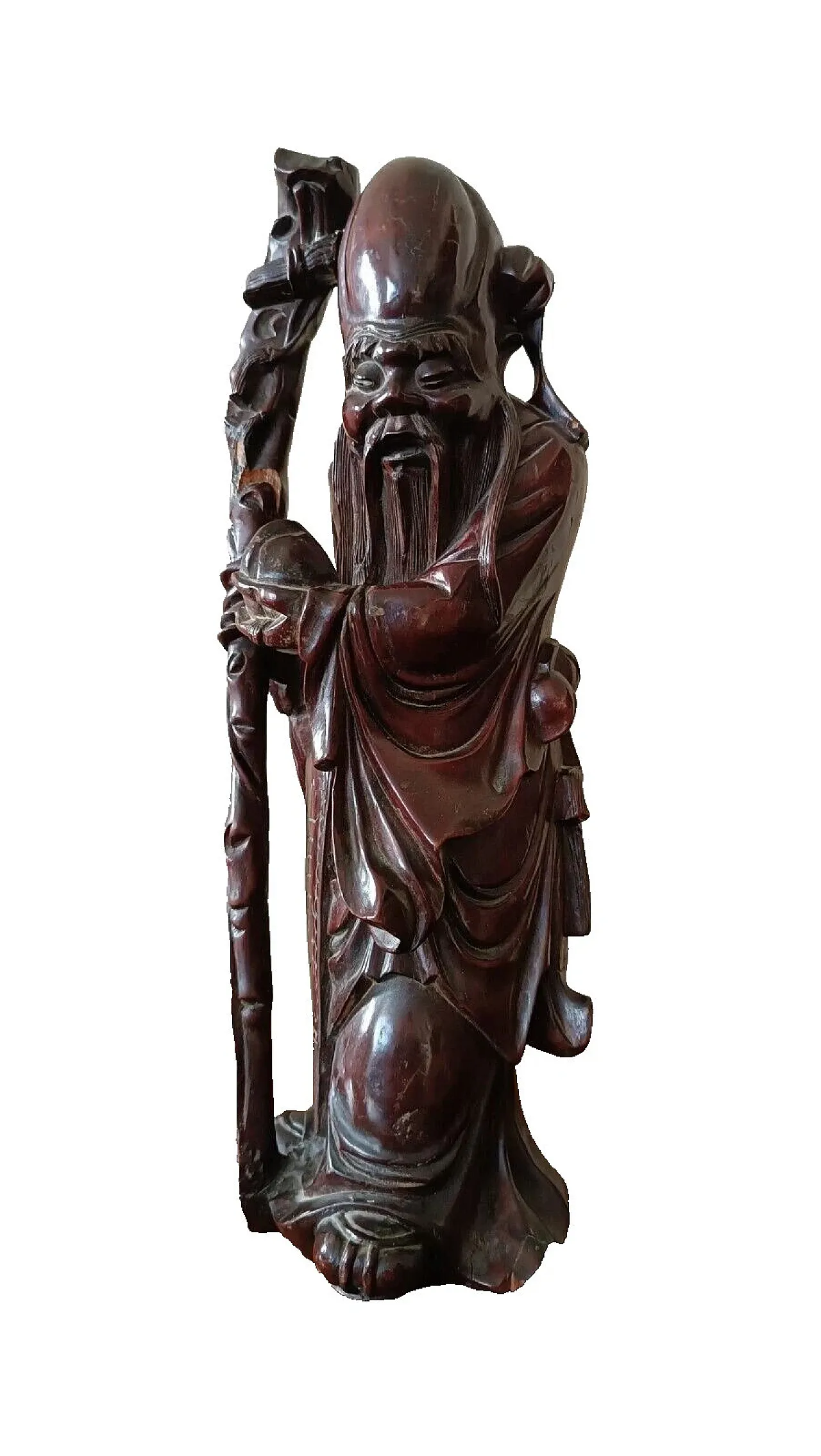 Scultura in palissandro, fine '800 1