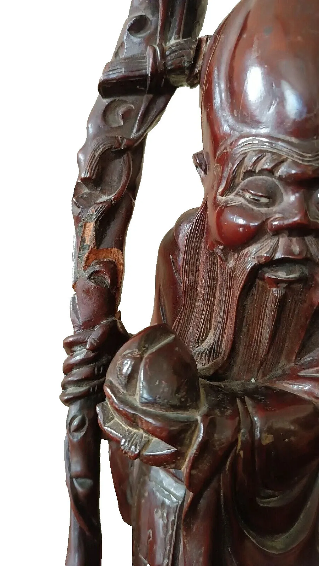 Scultura in palissandro, fine '800 4