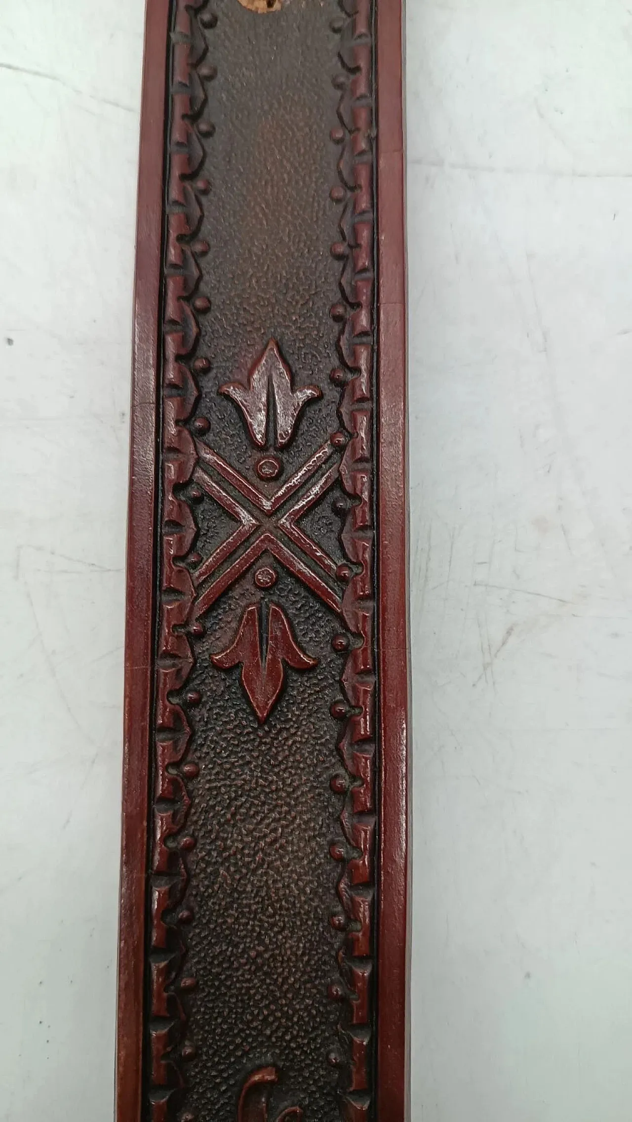 Carved wooden cross, 19th century 5