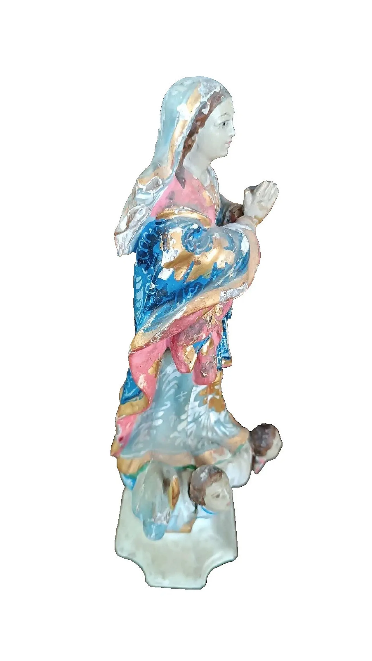 Scultura in legno, Madonna Immacolata, '800 9