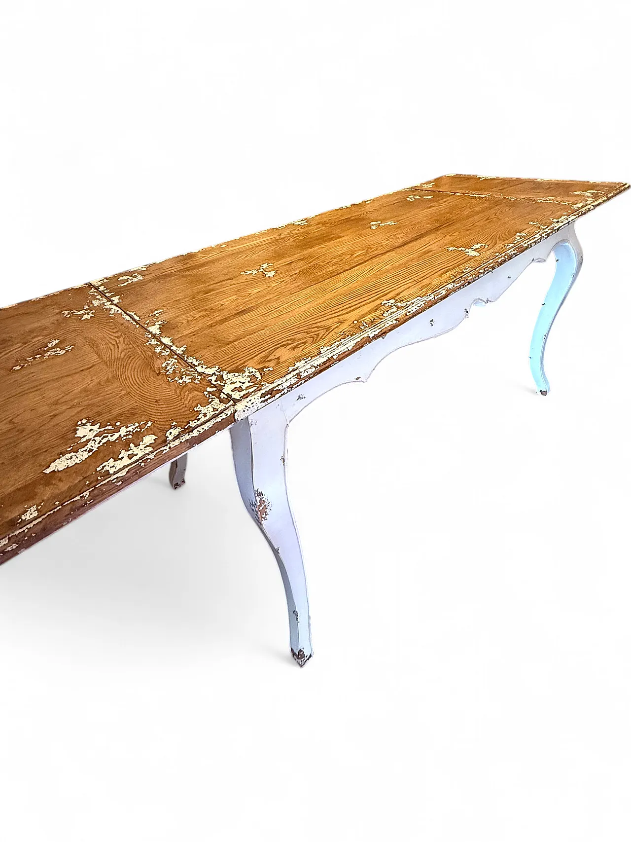 Extendable Provençal style dining table, 2000s 5