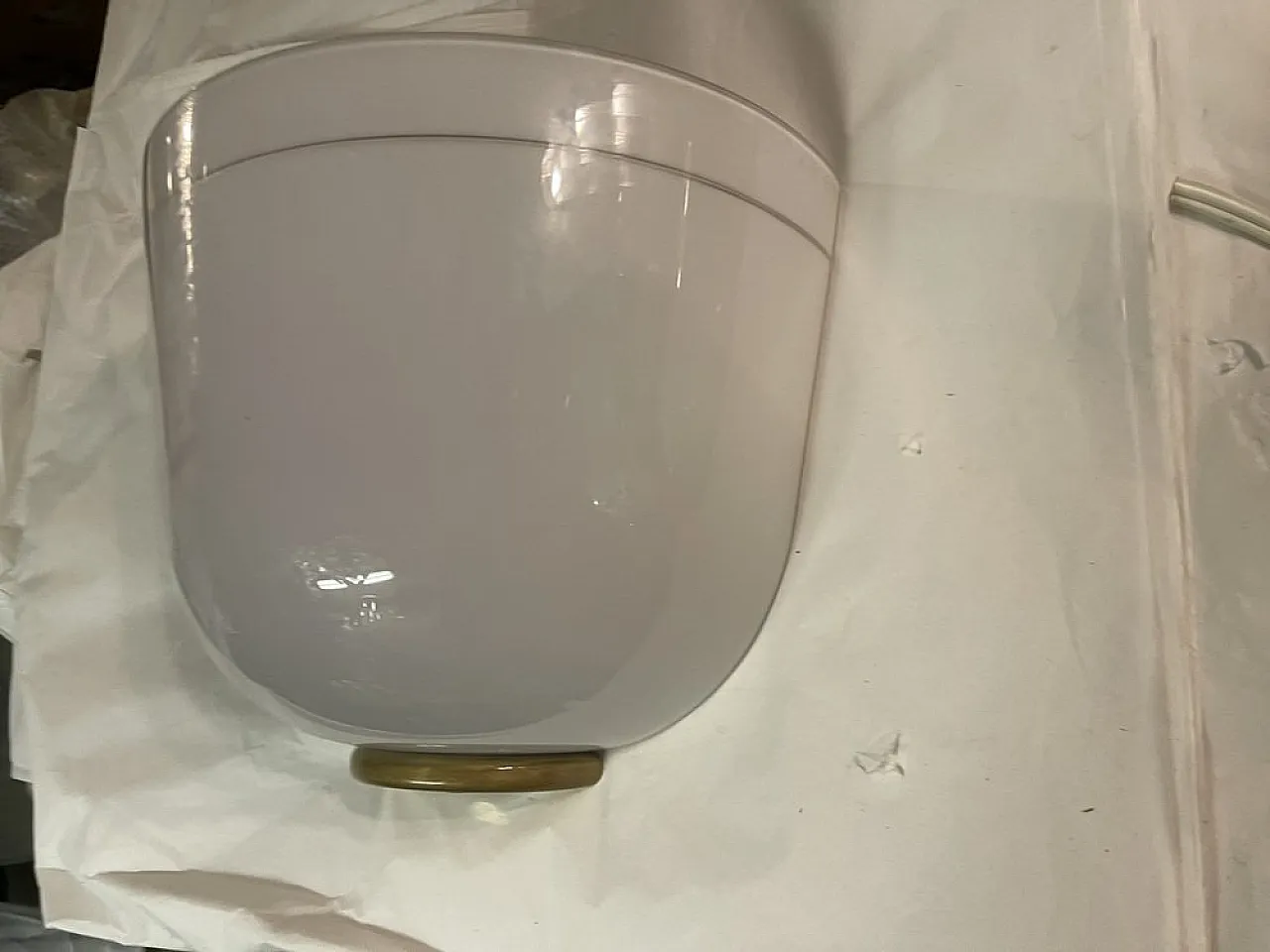 Pair of Murano glass sconces by De Majo, 1970s 2