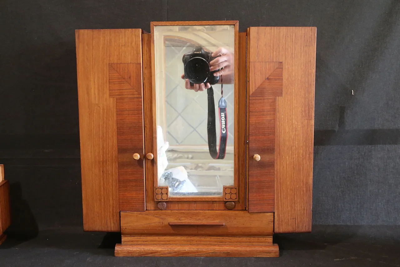 Modello miniatura camera da letto Decò campionatura per mobilieri 8