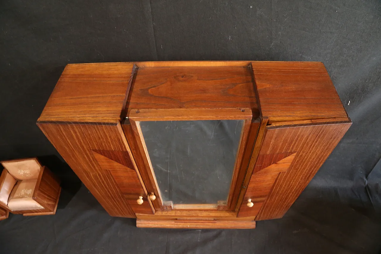 Modello miniatura camera da letto Decò campionatura per mobilieri 9