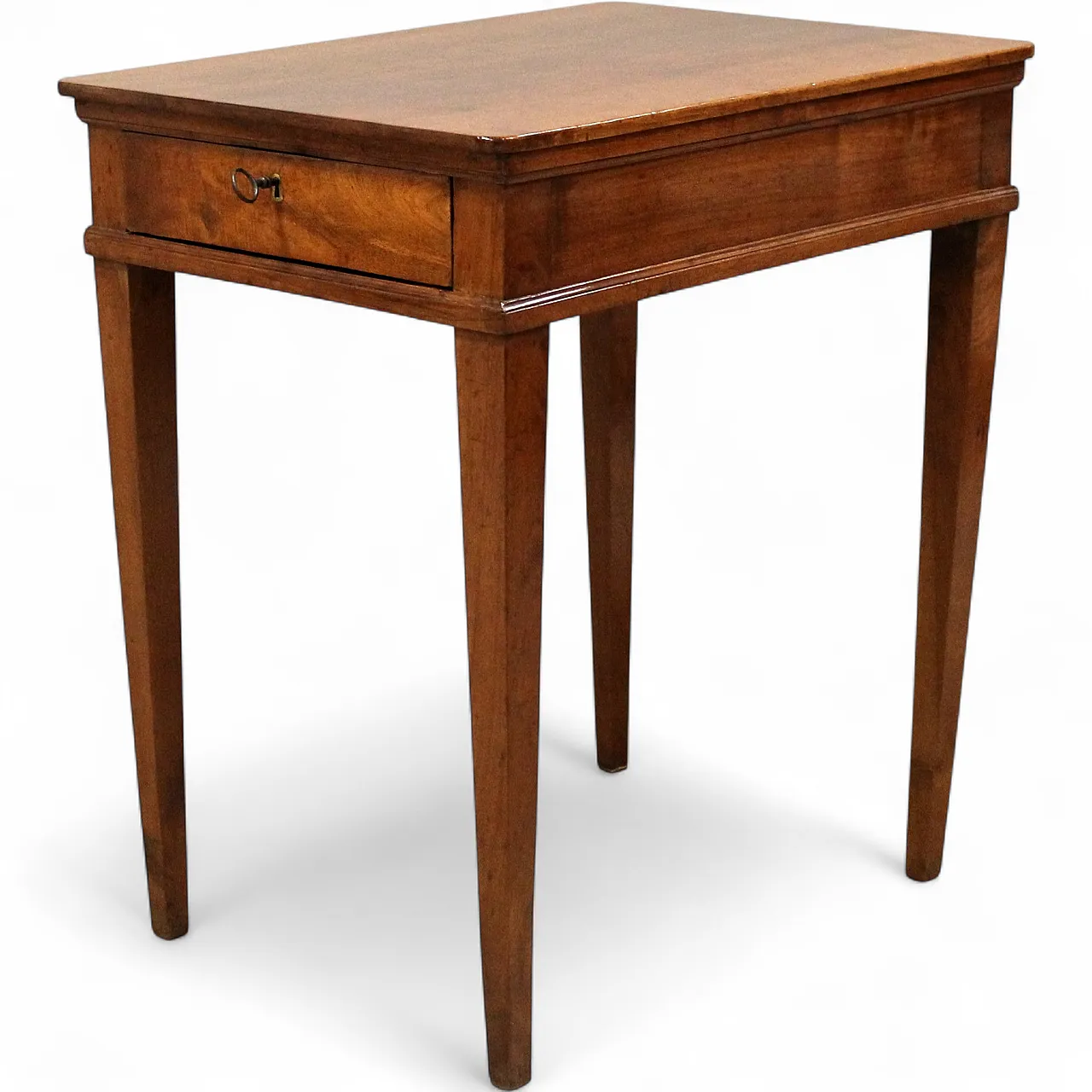 Louis XVI coffee table Italian walnut, 18th century 12