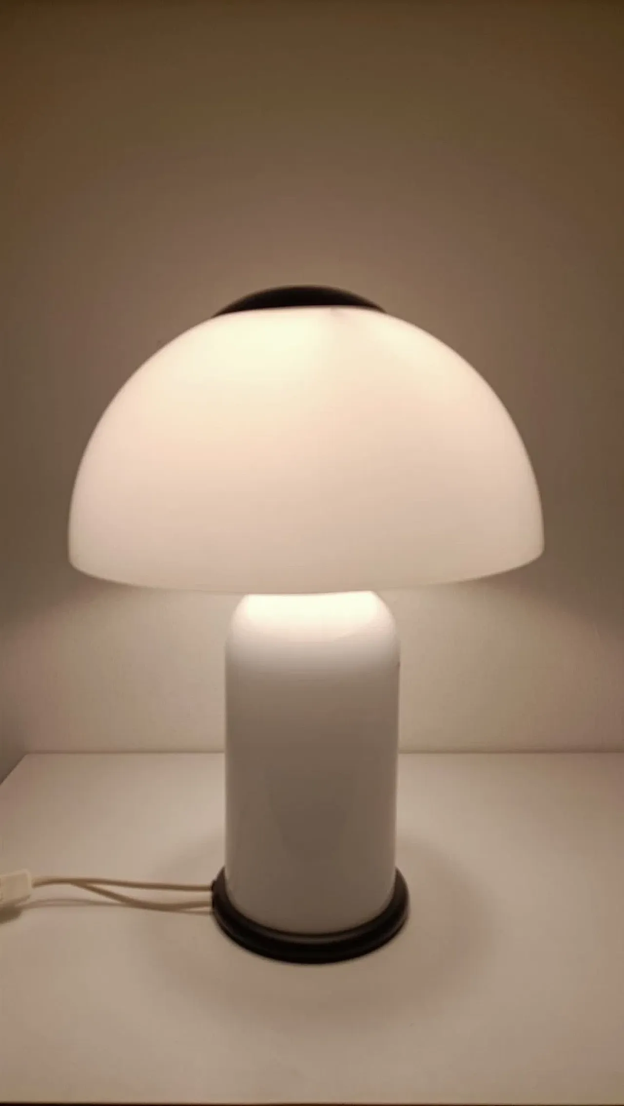Stelvia mushroom table lamp, late 20th century 6