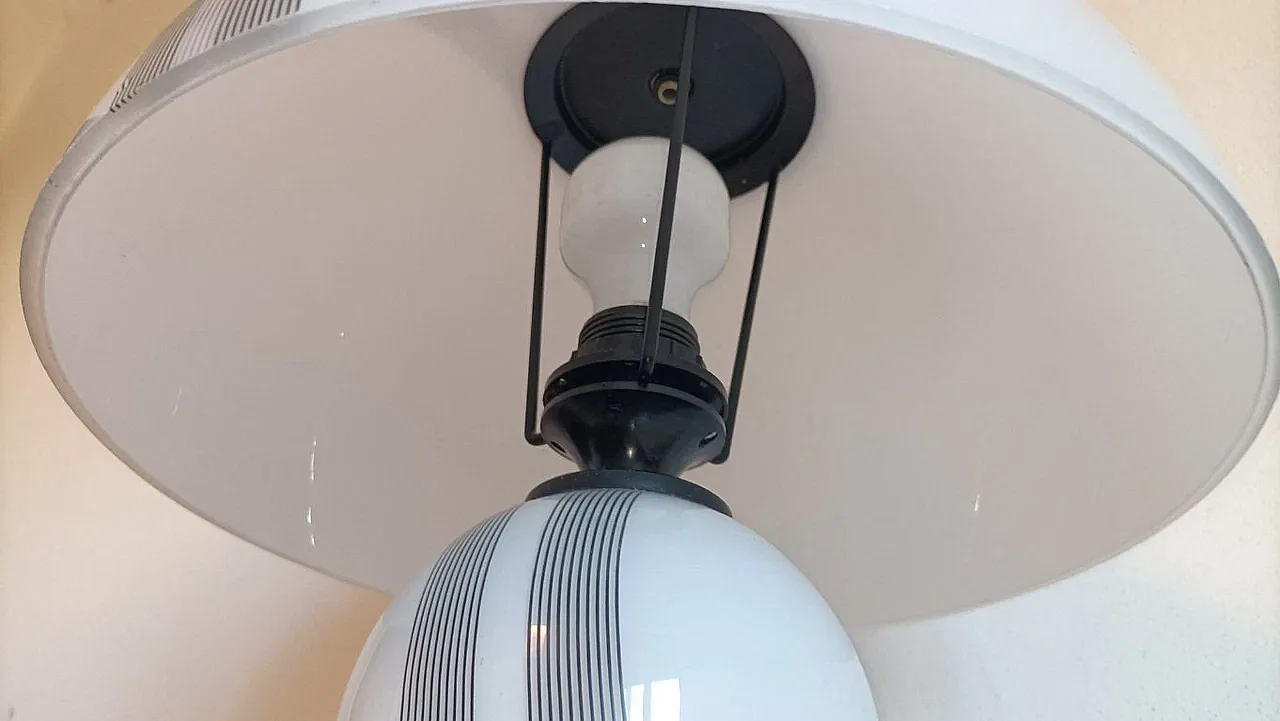 Stelvia mushroom table lamp, late 20th century 7