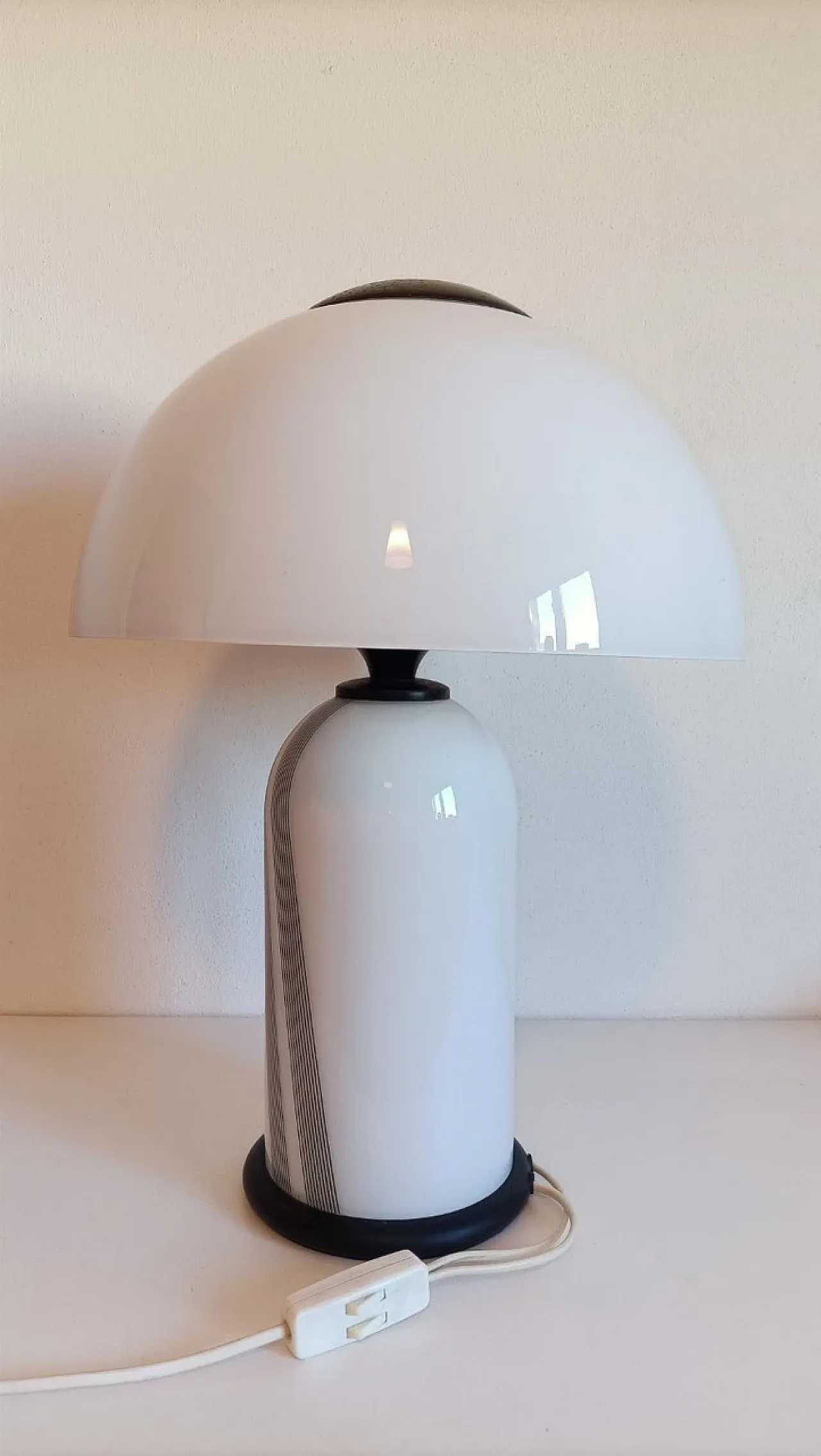 Stelvia mushroom table lamp, late 20th century 9