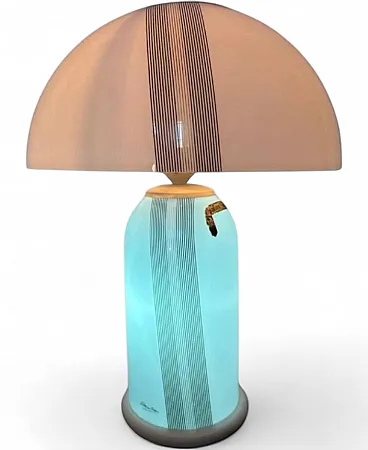 Stelvia mushroom table lamp, late 20th century