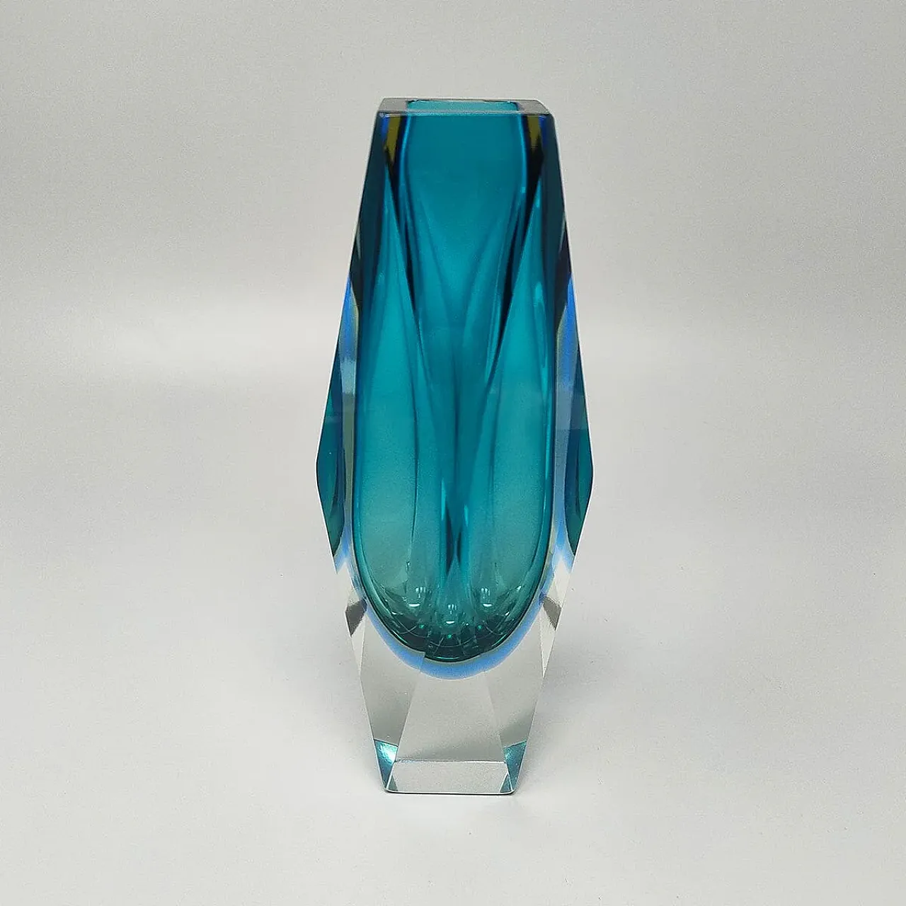 Vase by Flavio Poli for Seguso, 1960s 1