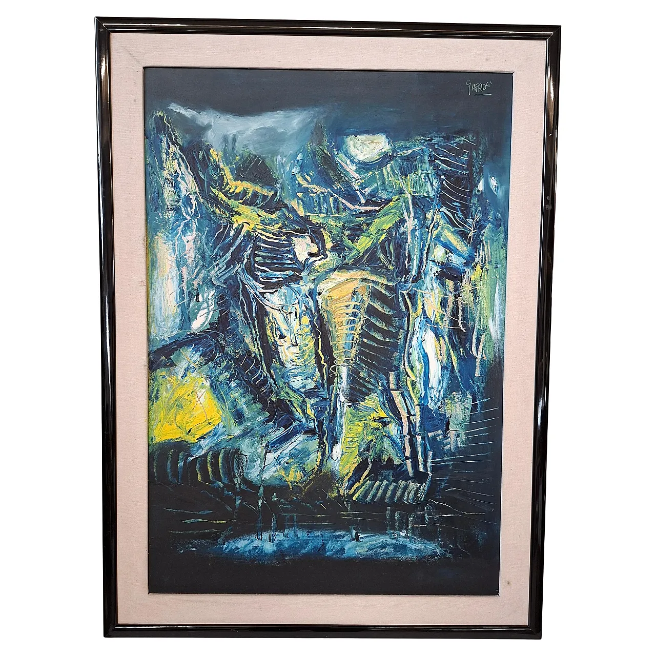 Abstract Informal Work by G. Aprosi, 1980s 1