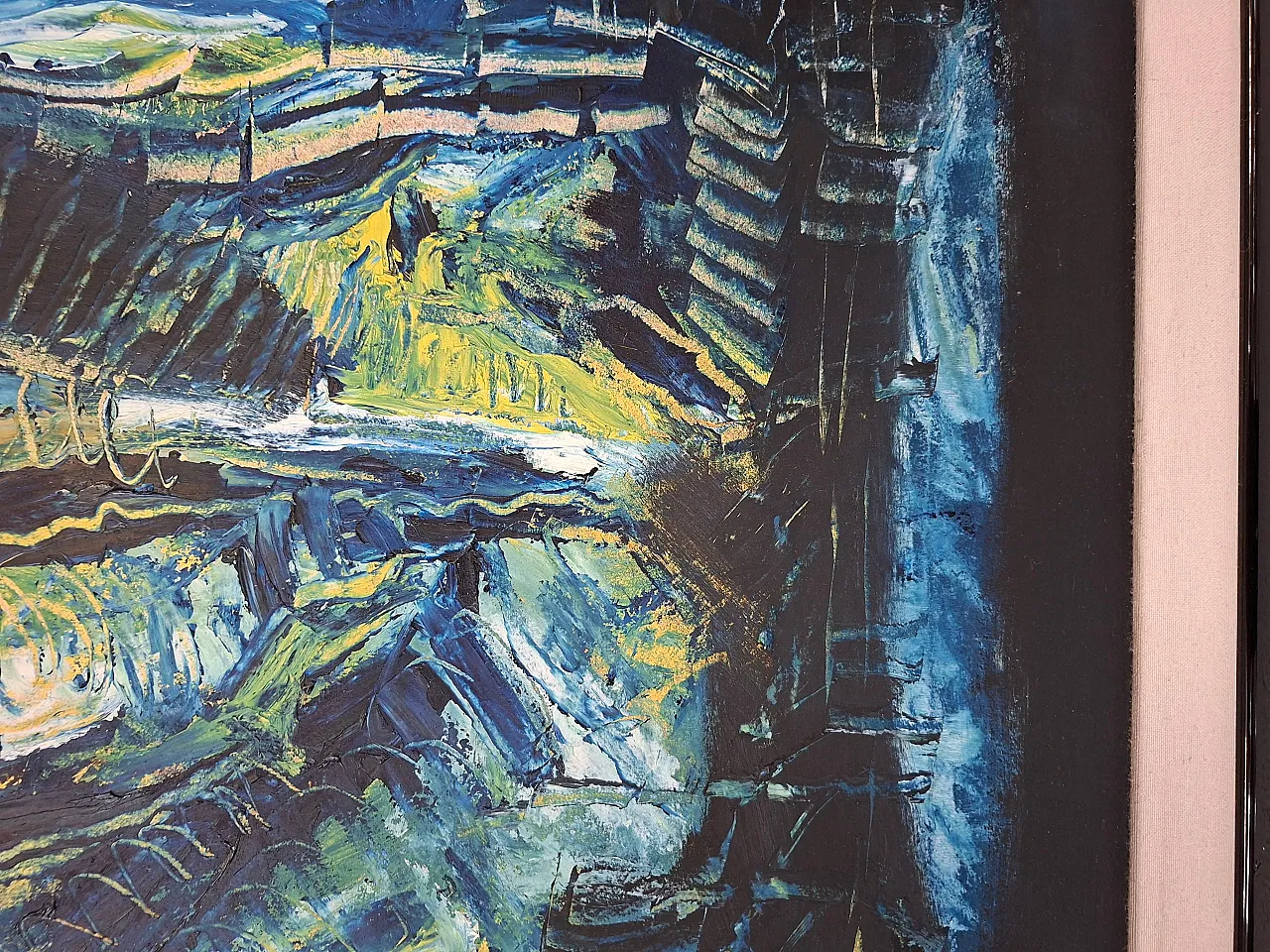 Abstract Informal Work by G. Aprosi, 1980s 8