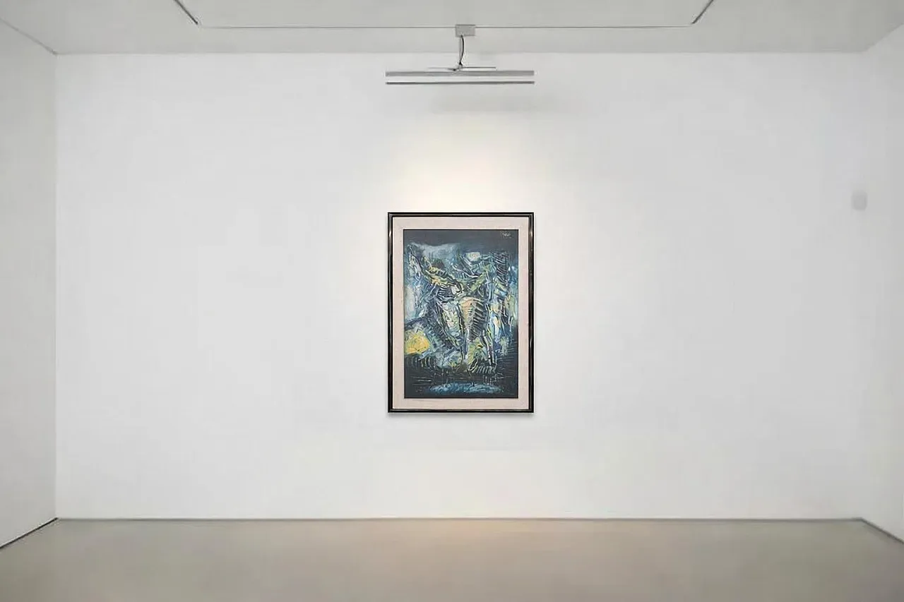 Abstract Informal Work by G. Aprosi, 1980s 9