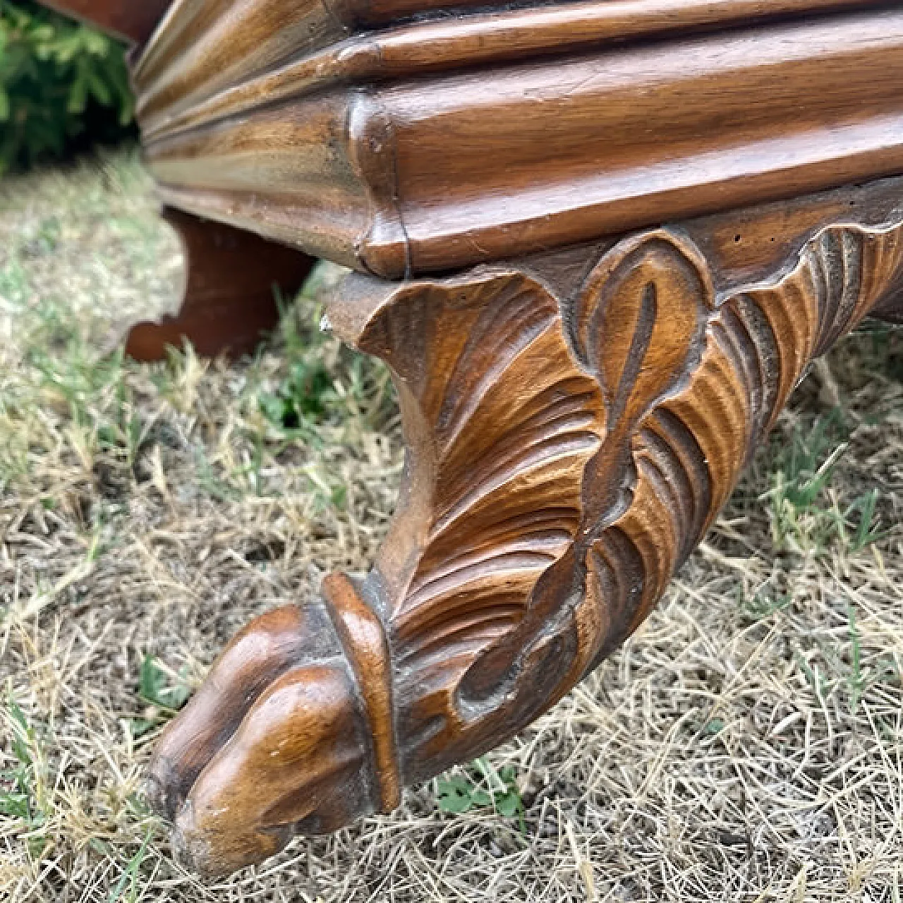 Walnut wood dormeuse, early 19th century 6