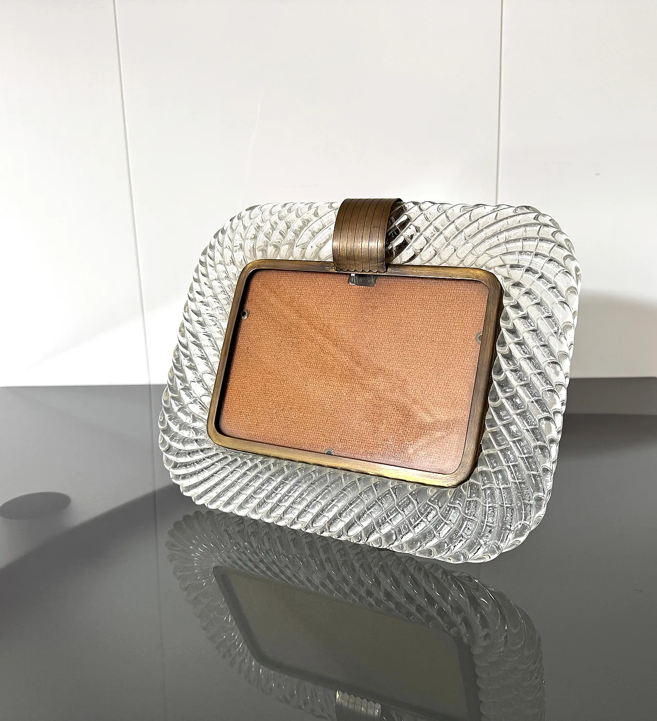 Photo frame by Barovier & Toso, 1940s 2