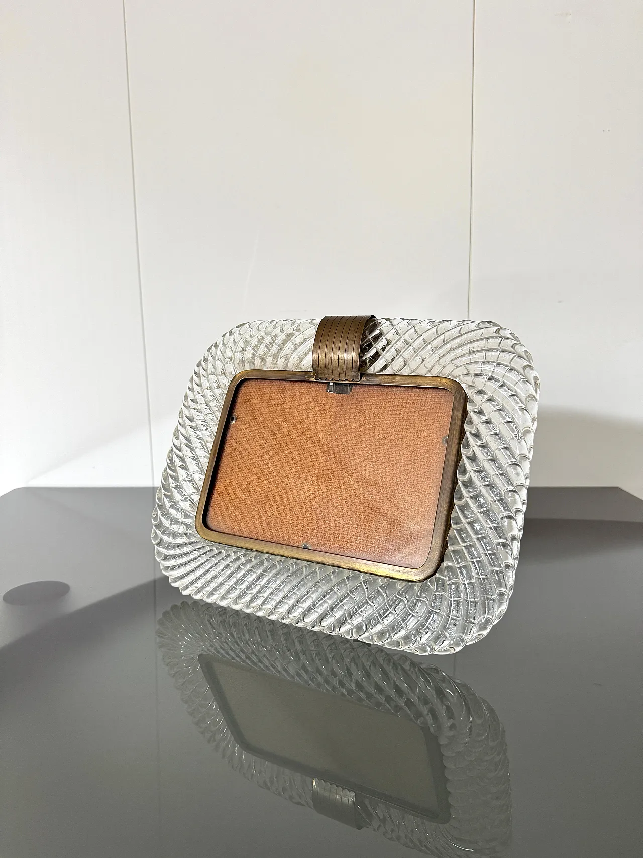 Photo frame by Barovier & Toso, 1940s 3