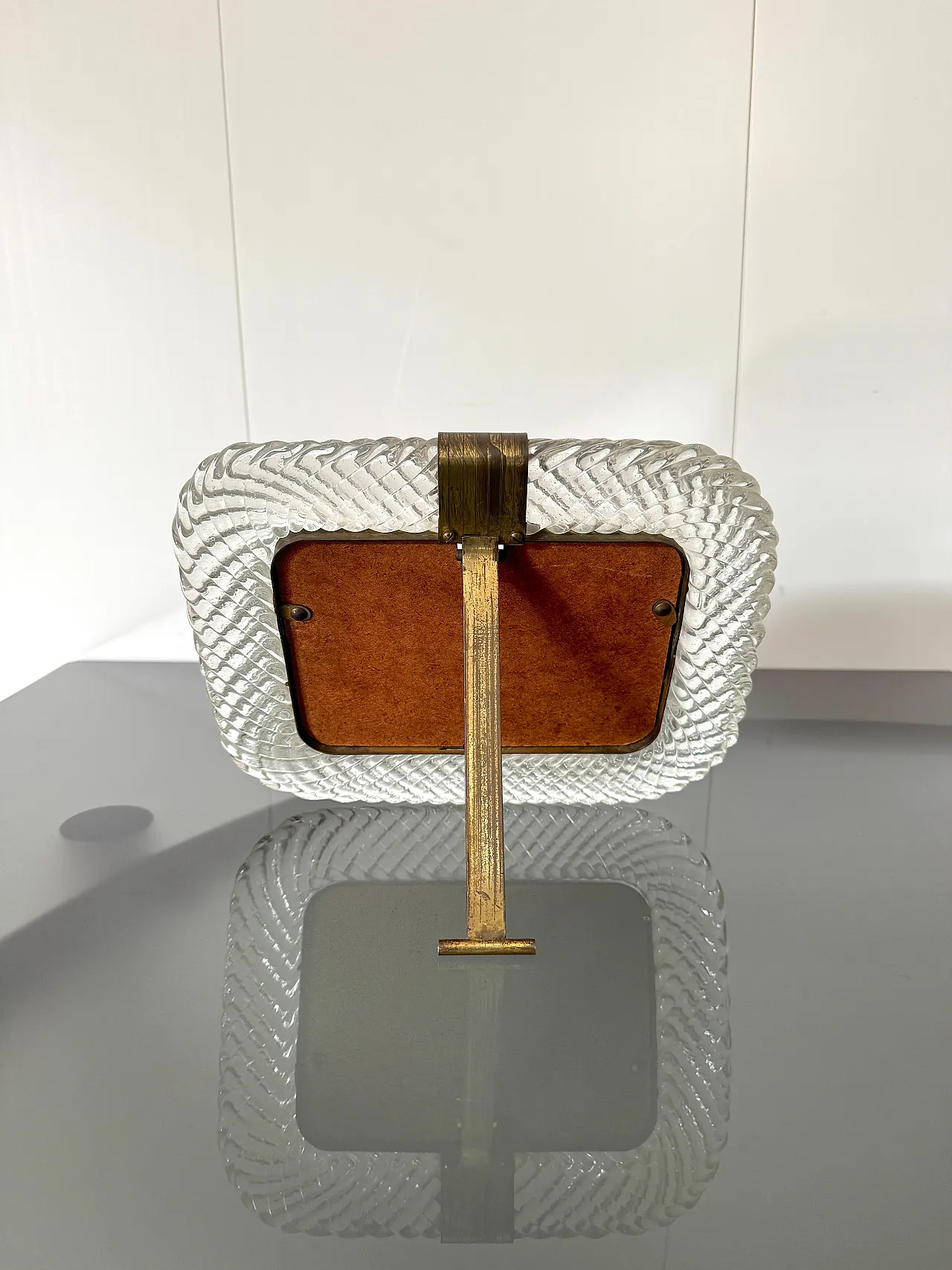 Photo frame by Barovier & Toso, 1940s 5