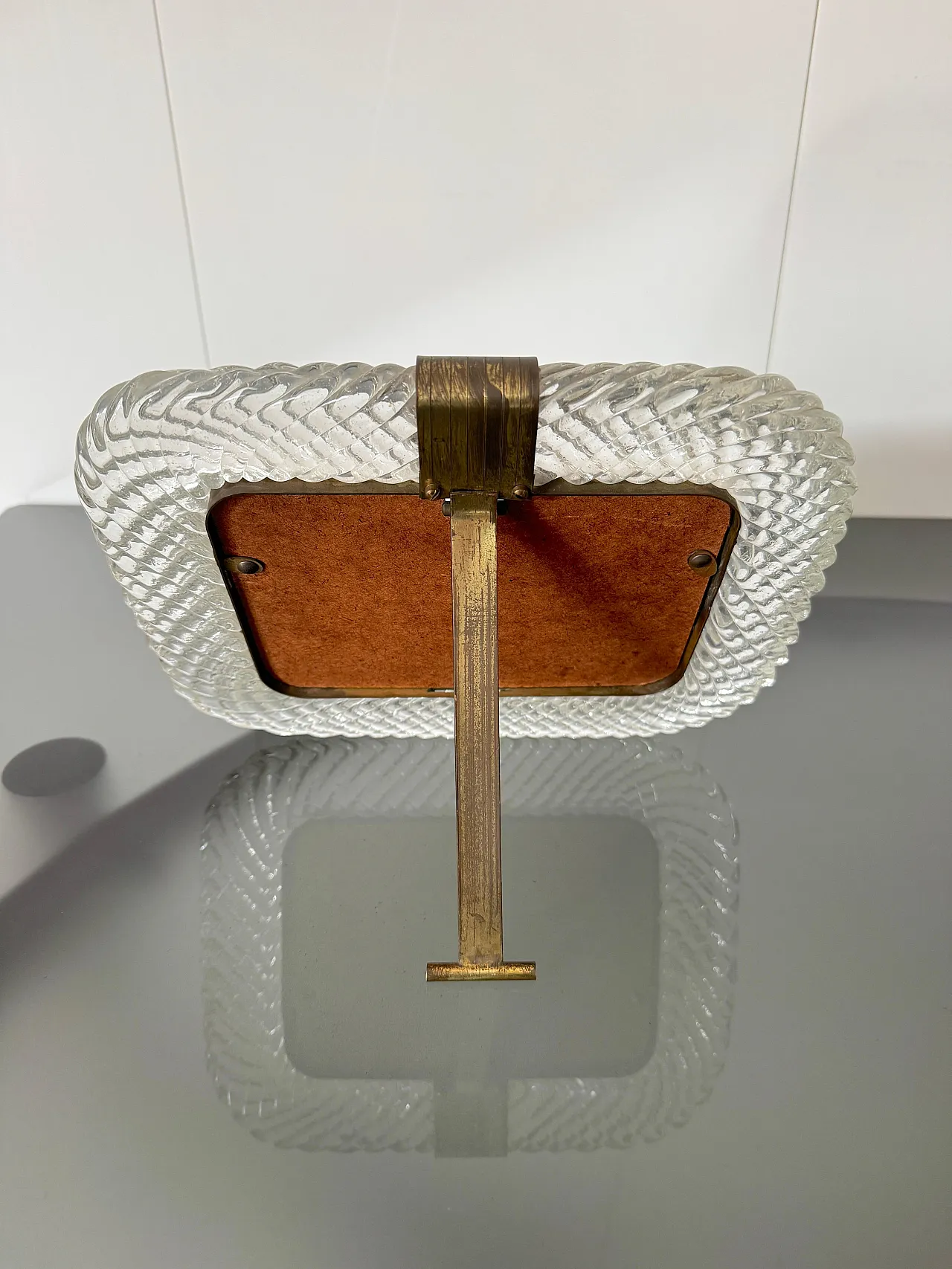 Photo frame by Barovier & Toso, 1940s 6