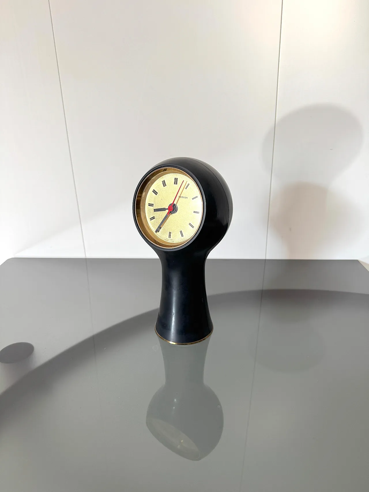 Sectic Clock by Angelo Mangiarotti and Bruno Morassutti, 1950s 5