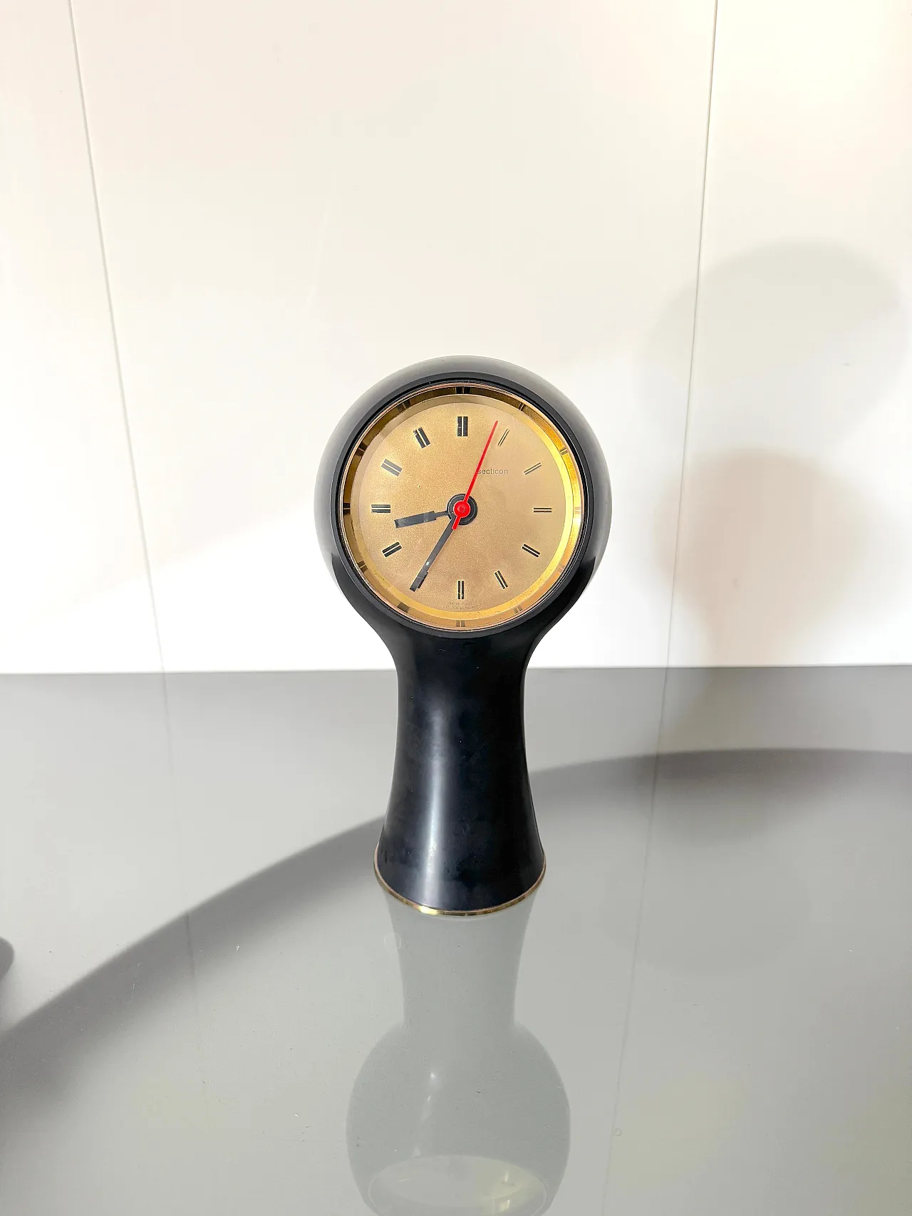 Sectic Clock by Angelo Mangiarotti and Bruno Morassutti, 1950s 7