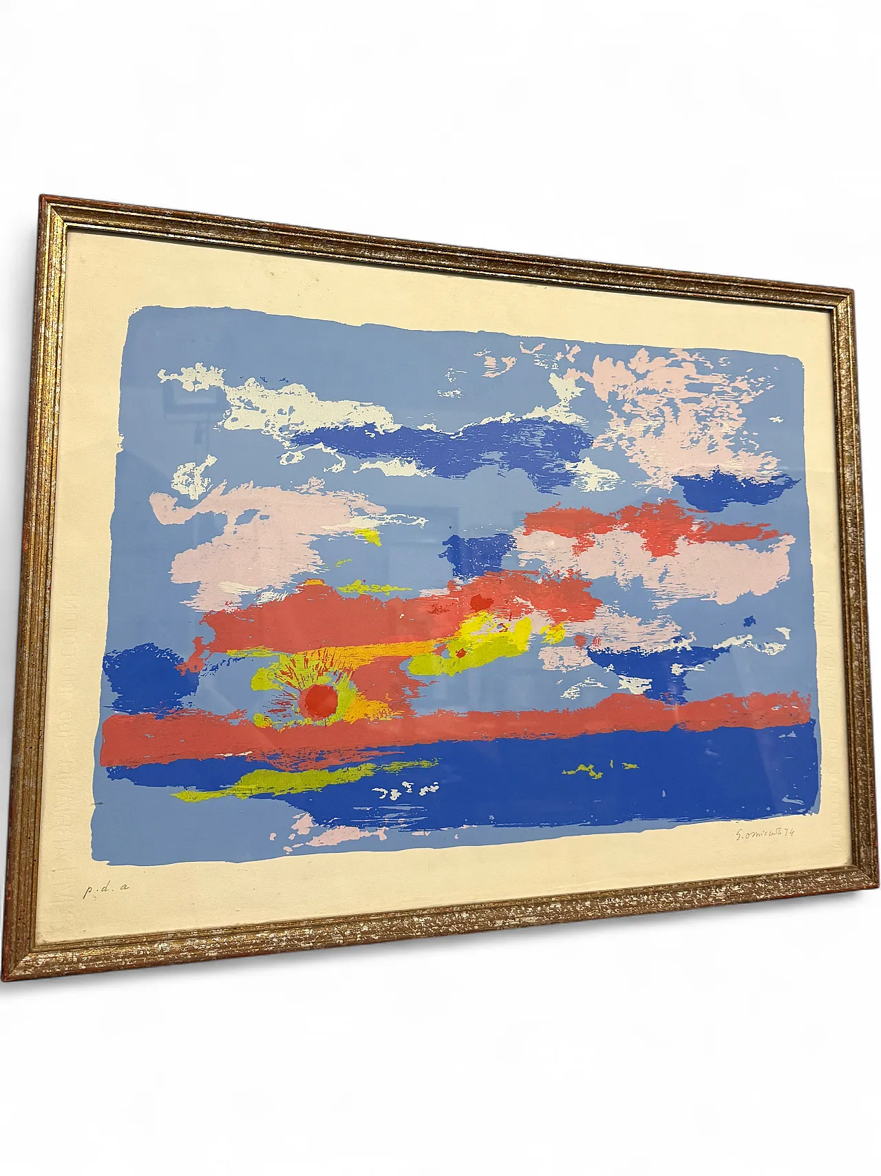 Screenprint by Giovanni Omiccioli (1901-75) signed, 1974 10