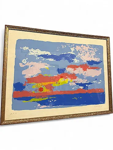 Screenprint by Giovanni Omiccioli (1901-75) signed, 1974