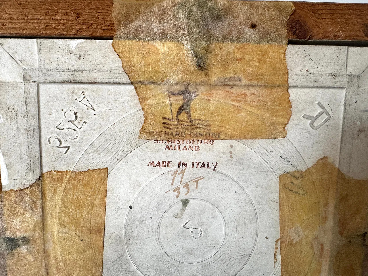 Piastrella La Bevuta di Gio Ponti per Richard Ginori, anni '30 5