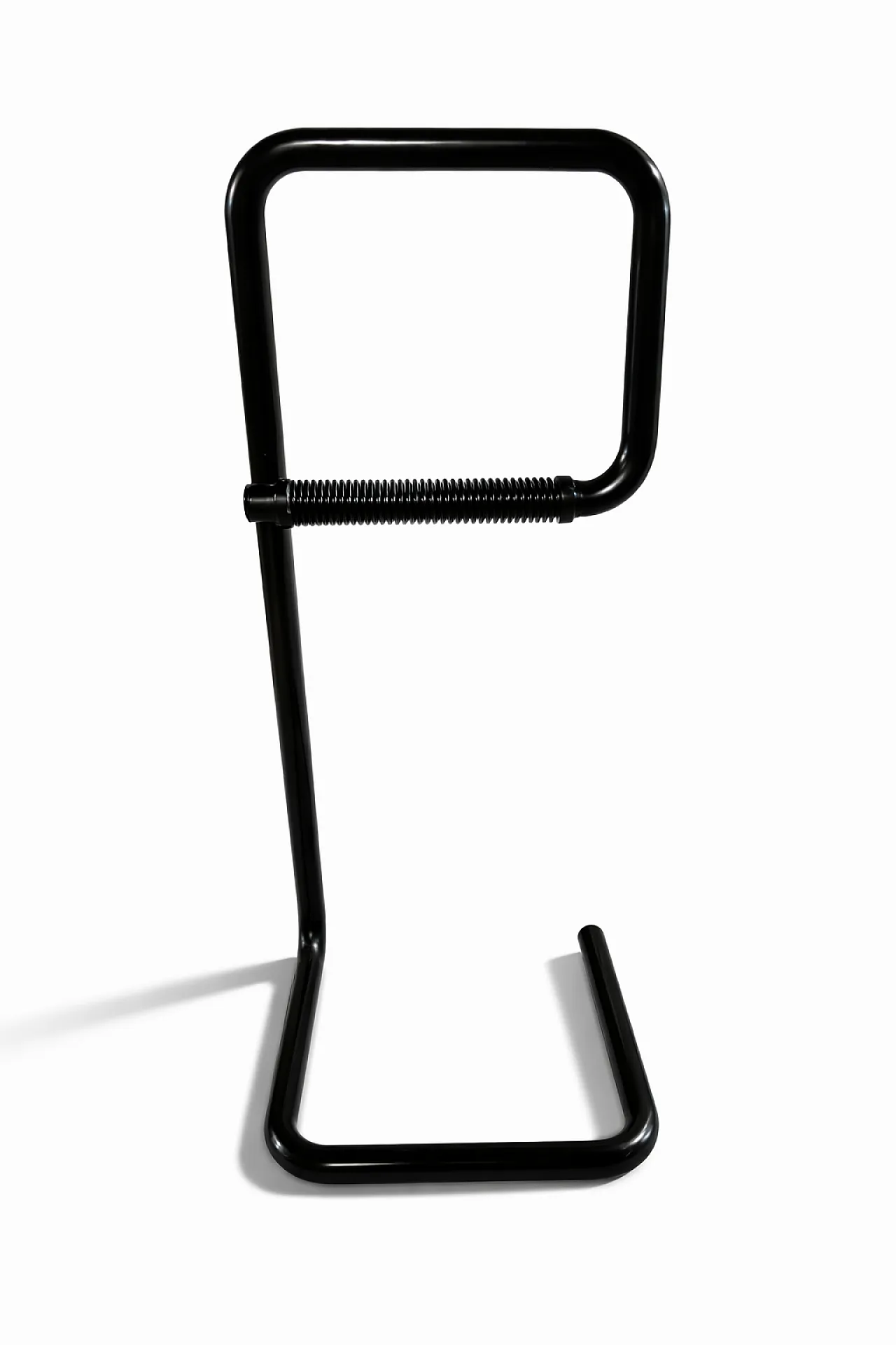 Black metal valet stand, 1980s 2