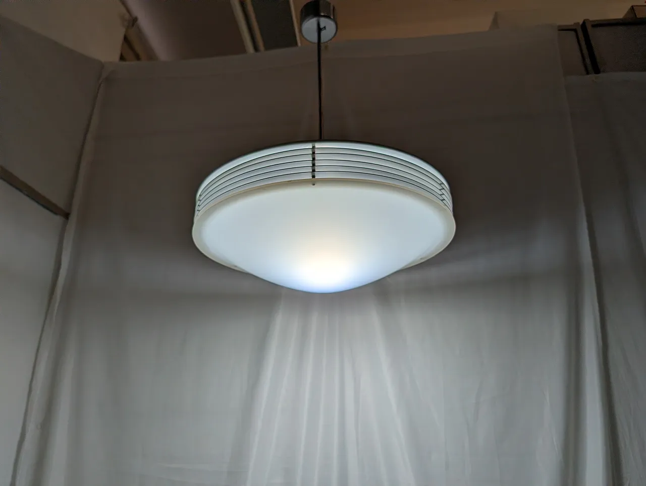 Stilnovo space age pendant lamp, 1950s 7