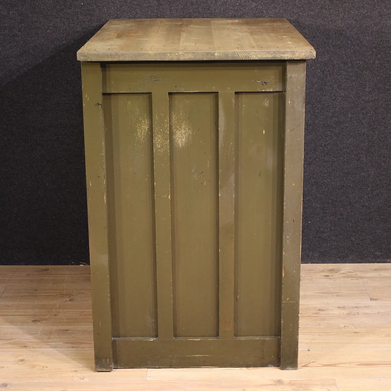 Woodcut chest of drawers in lacquered wood, 20th century 9