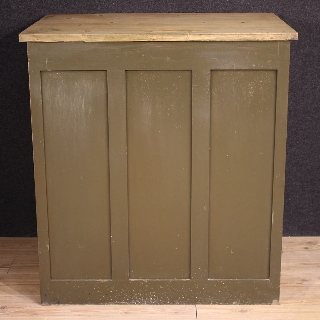 Woodcut chest of drawers in lacquered wood, 20th century 10