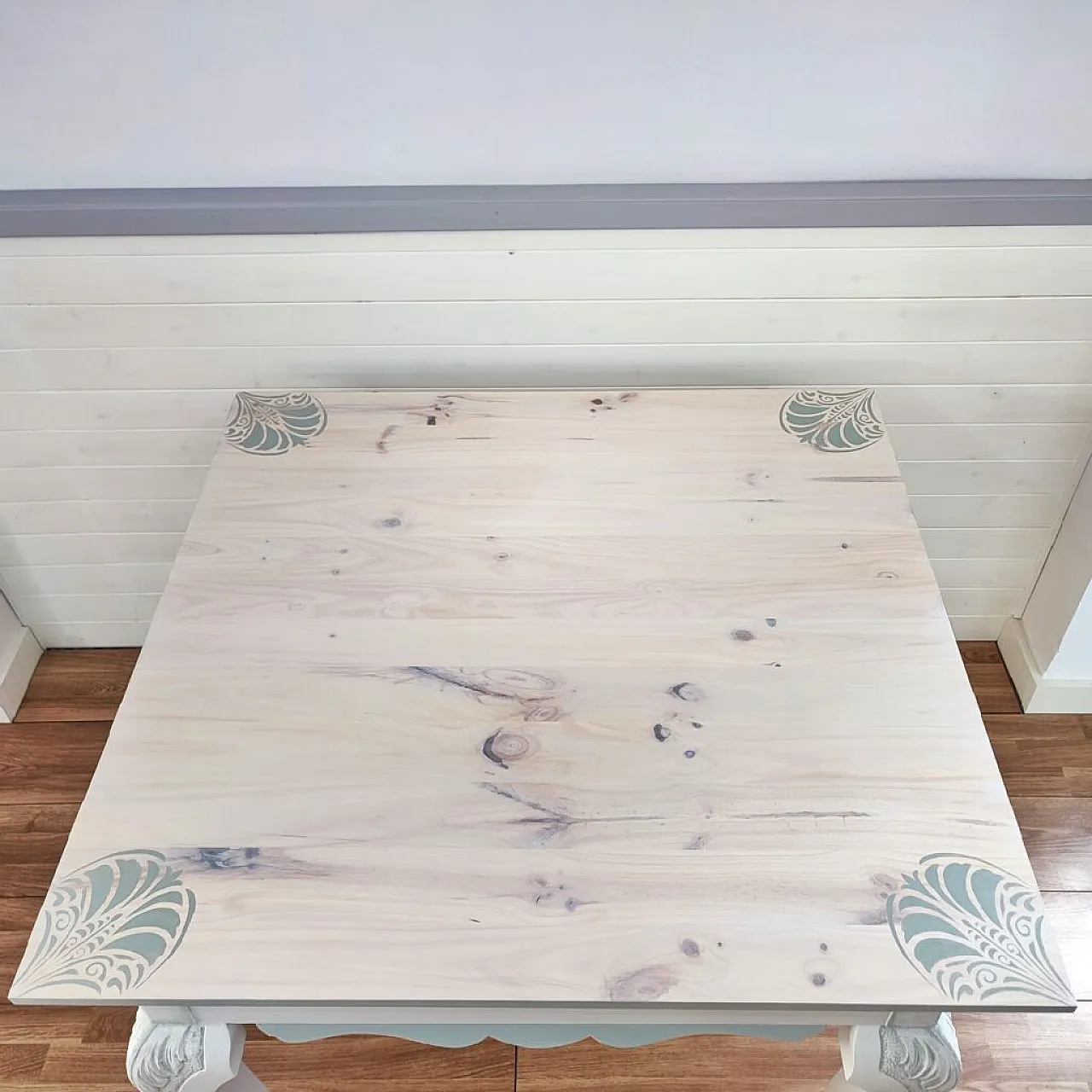Navarra table with 4 chairs, mid-20th century 5