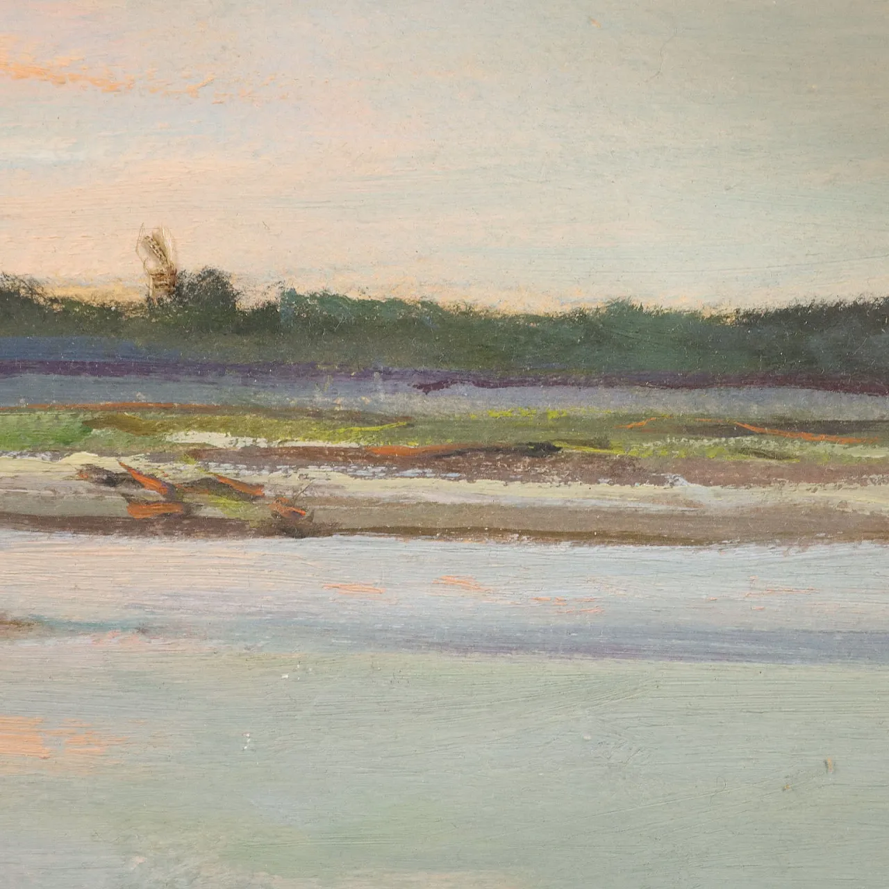 Anna Bocca, olio su cartone con cornice, '900 6