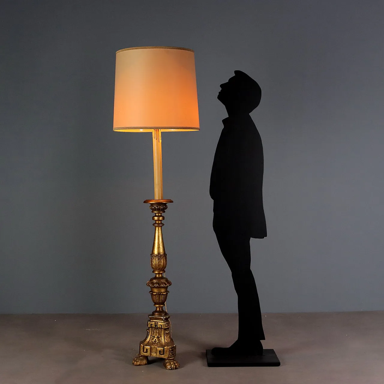 Lampada da terra in stile neoclassico Linden, '900 3