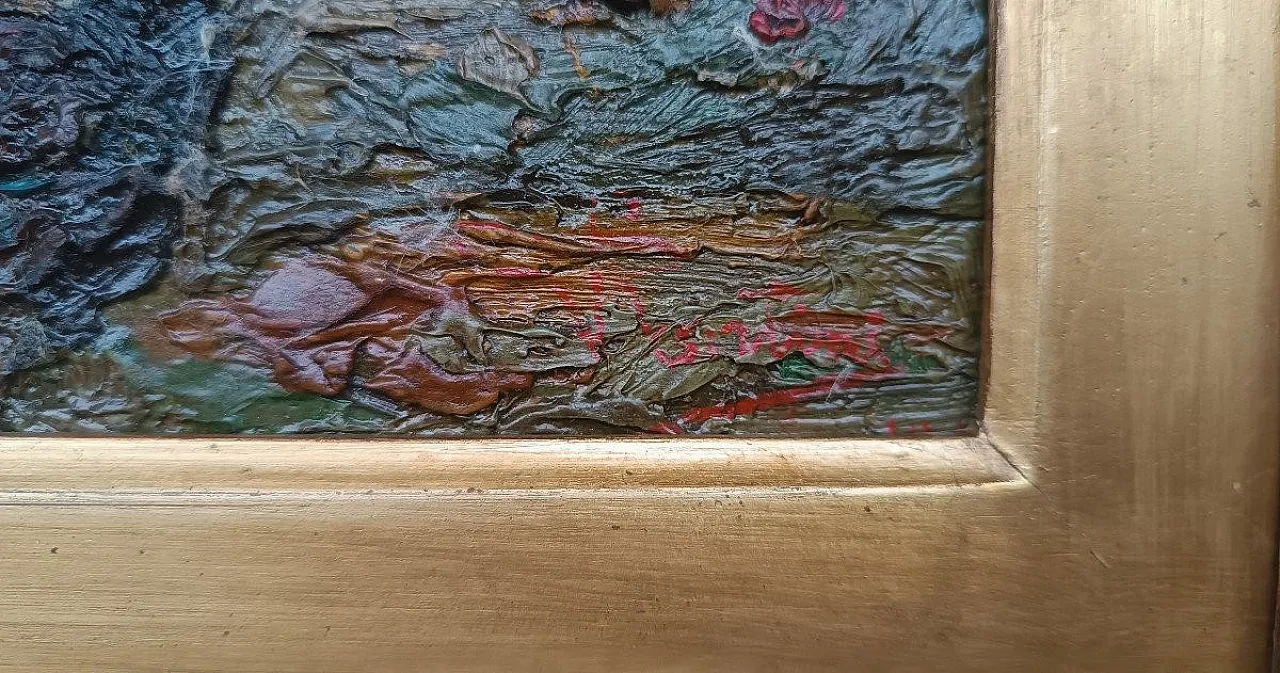 Ferruccio Rontini, olio su tavola, primo '900 4