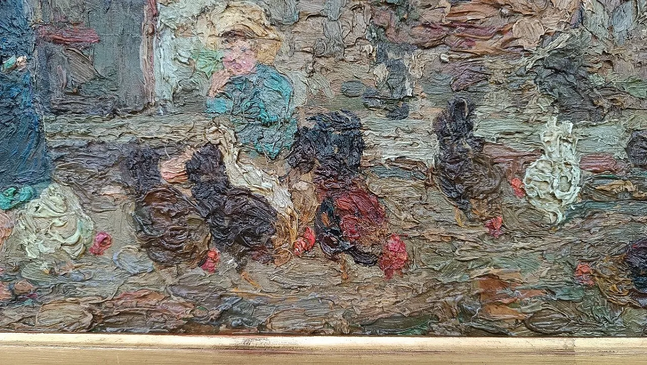 Ferruccio Rontini, olio su tavola, primo '900 6