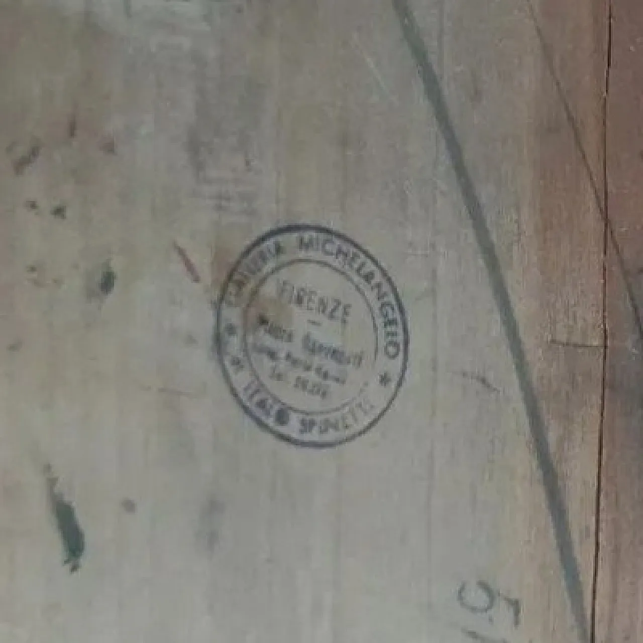 Ferruccio Rontini, olio su tavola, primo '900 10