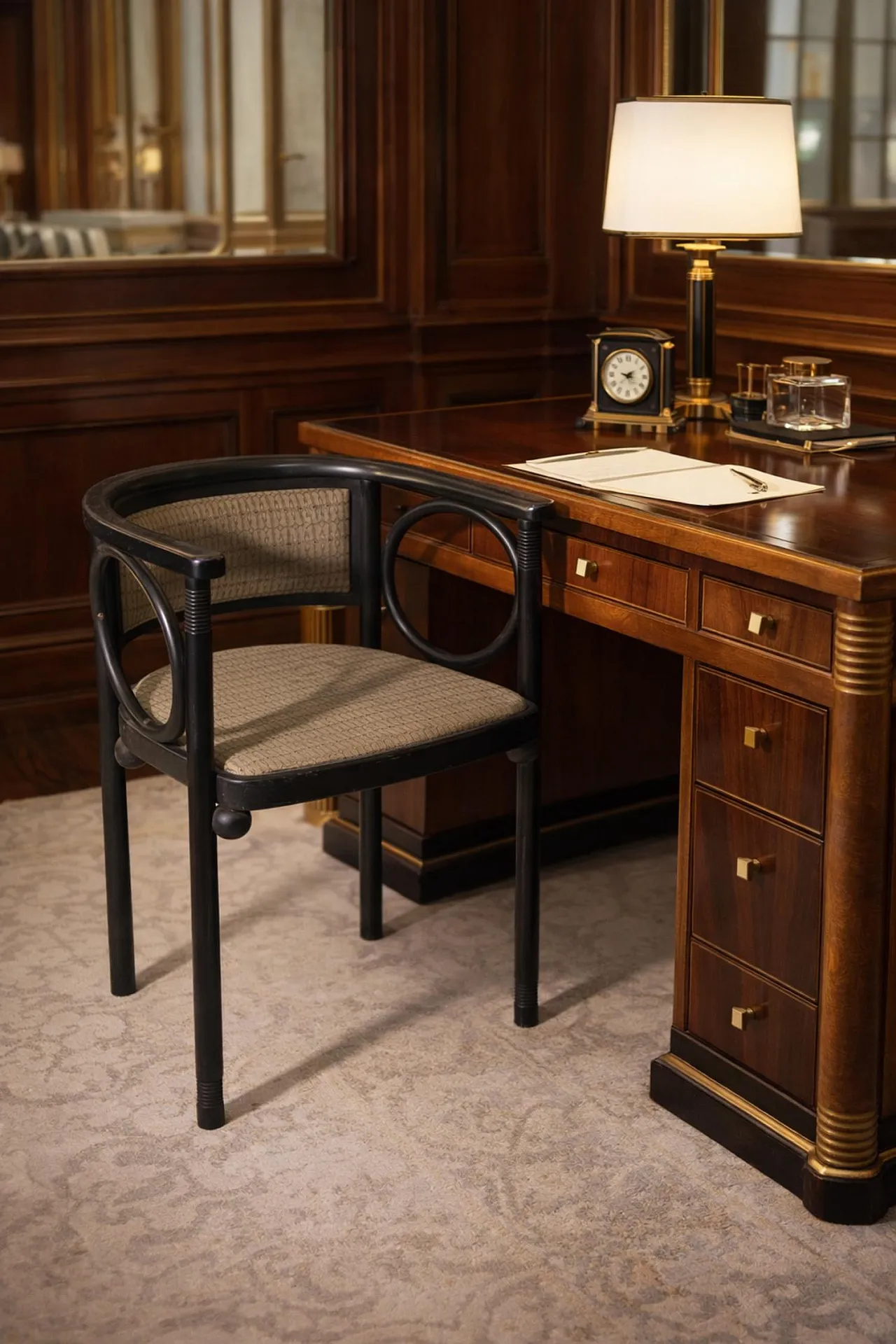 Chair by Josef Hoffmann for Wittman Wiener Werkstatte, 20th century 5