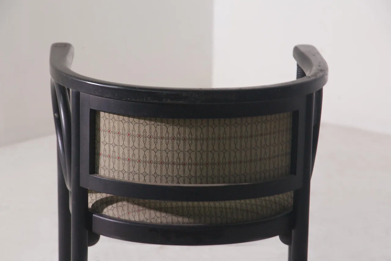 Chair by Josef Hoffmann for Wittman Wiener Werkstatte, 20th century 13